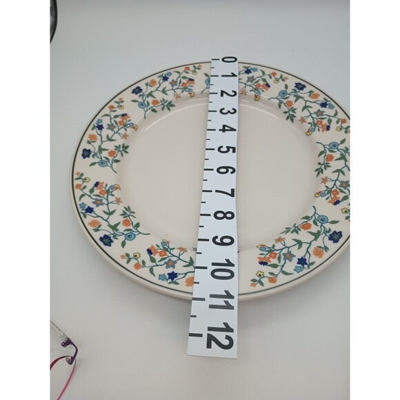 Homer Laughlin China Maytime Pattern Dinner Plate USA 11" - Picture 5 of 5